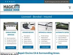 Sites similar to garagedoorsrepairencino.com