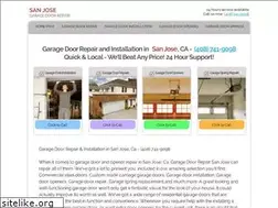 Sites similar to garagedoorssanjose.net
