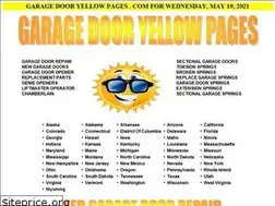 Sites similar to garagedooryellowpages.com