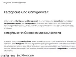 Sites similar to garagen-katalog.de