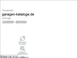 Sites similar to garagen-kataloge.de
