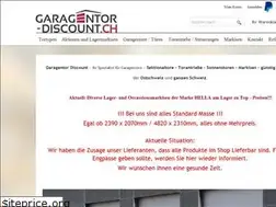 Sites similar to garagentor-discount.ch