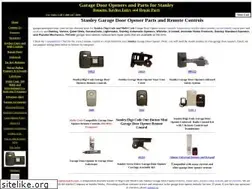 Sites similar to garageopenerparts.com