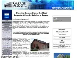 Sites similar to garageplansetc.com