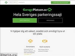 Sites similar to garageplatsen.se