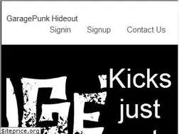 Sites similar to garagepunk.com