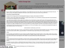 Sites similar to garagesalehomepage.com