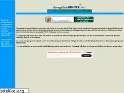 Sites similar to garagesalehunter.com