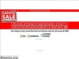Sites similar to garagesaleshowcase.com