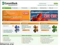 Sites similar to garantibank.de