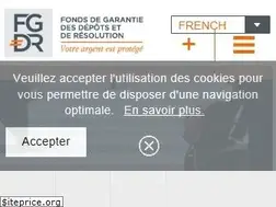Sites similar to garantiedesdepots.fr