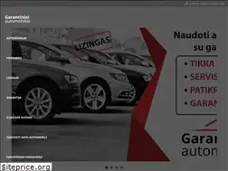 Sites similar to garantiniaiautomobiliai.lt