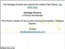 Sites similar to garbagedreams.com