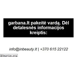 Sites similar to garbana.lt