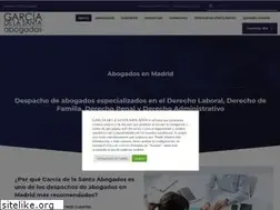 Sites similar to garciadelasantaabogados.es