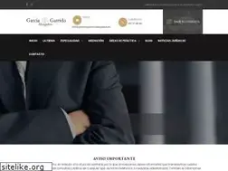 Sites similar to garciaygarridoabogados.es