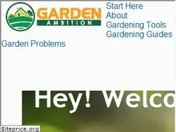 Sites similar to gardenambition.com