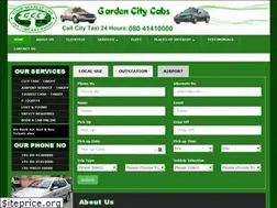 Sites similar to gardencitycabs.in