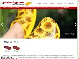 Sites similar to gardenclogs.com