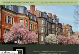 Sites similar to gardenclubbackbay.org