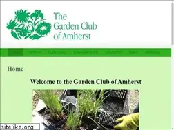 Sites similar to gardenclubofamherst.org