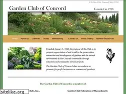 Sites similar to gardenclubofconcord.org