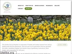 Sites similar to gardenclubofhingham.org
