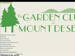 Sites similar to gardenclubofmountdesert.org