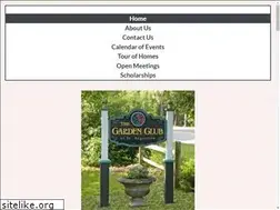 Sites similar to gardenclubofstaugustine.org
