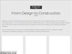 Sites similar to gardenconstructions.com.au