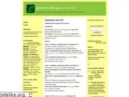 Sites similar to gardendesignonline.com