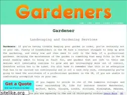 Sites similar to gardeners.me.uk