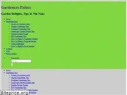 Sites similar to gardenerspalace.com