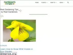 Sites similar to gardenerspath.com