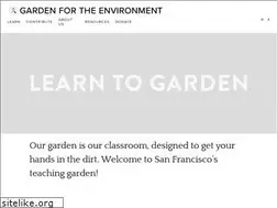 Sites similar to gardenfortheenvironment.org