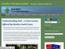 Sites similar to gardenfundamentals.com