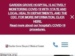 Sites similar to gardengrovehospital.com