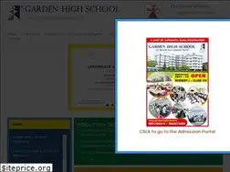 Sites similar to gardenhighschool.in