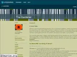 Sites similar to gardening.livejournal.com