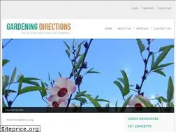 Sites similar to gardeningdirections.com