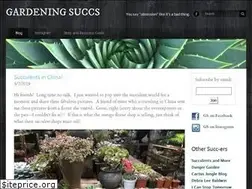 Sites similar to gardeningsuccs.com