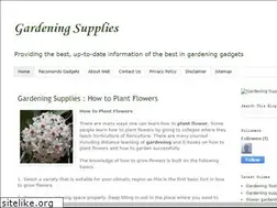 Sites similar to gardeningsupplies.blogspot.com