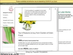 Sites similar to gardenofedenflorals.com