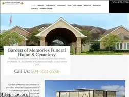 Sites similar to gardenofmemoriesmetairie.com