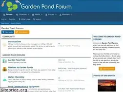 Sites similar to gardenpondforum.com