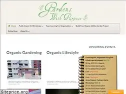 Sites similar to gardens-with-purpose.com