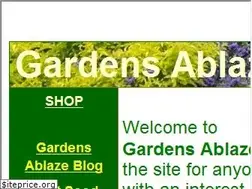 Sites similar to gardensablaze.com