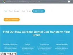 Sites similar to gardensdental.com.au