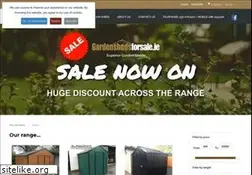Sites similar to gardenshedsforsale.ie