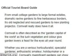 Sites similar to gardensofcornwall.com